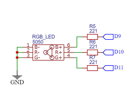 led schematic