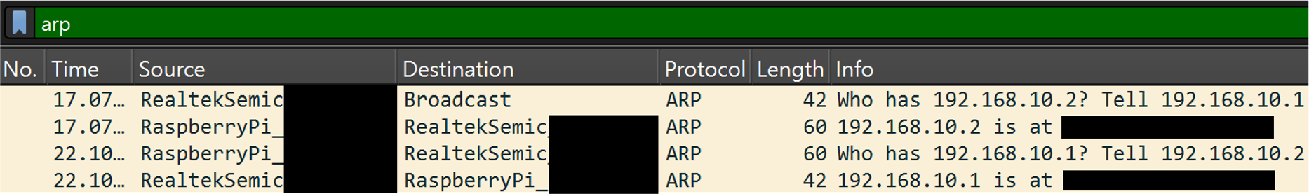 ARP 캡처